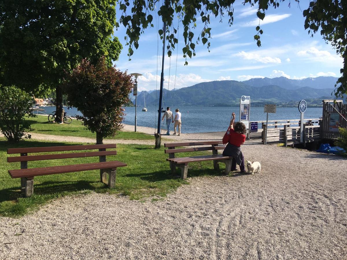 Ferienwohnung Muehlwang Gmunden Exterior foto