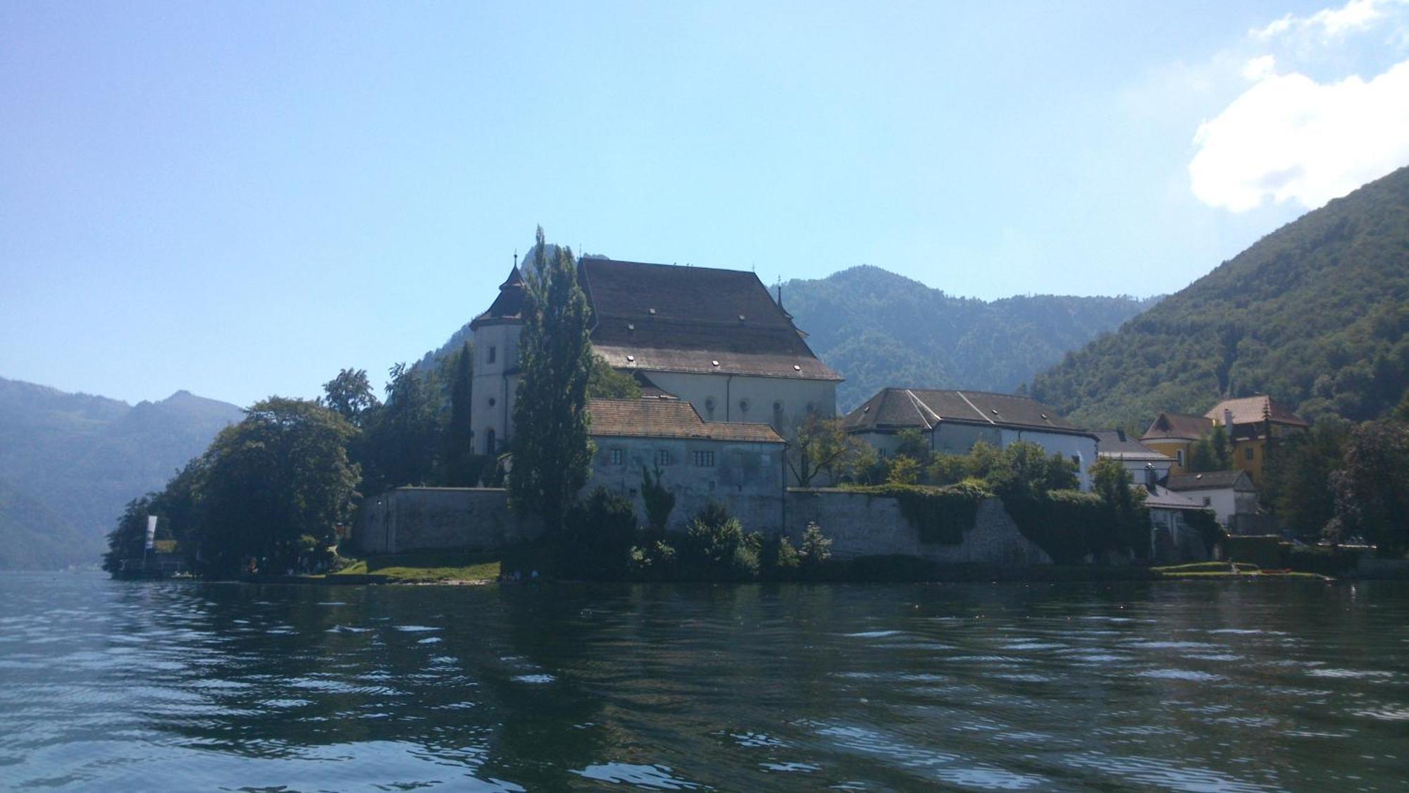 Ferienwohnung Muehlwang Gmunden Exterior foto